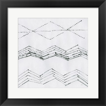 Framed Markmaking Elements II Print