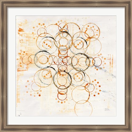 Framed Henna Mandala I Print
