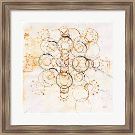 Framed Henna Mandala I Print