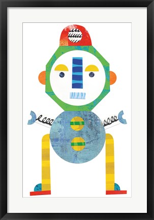 Framed Robot Party Element IV Print