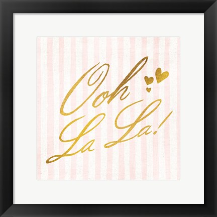 Framed Ooh La La Print