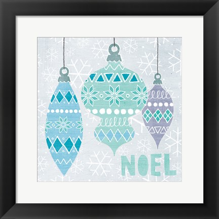 Framed Deck The Halls II Print