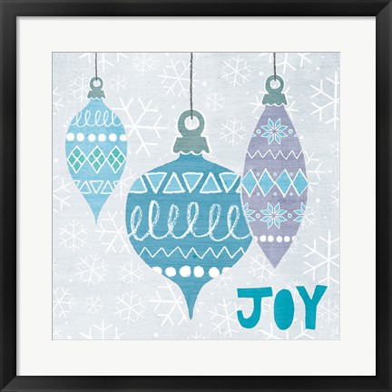 Framed Deck The Halls IV Print