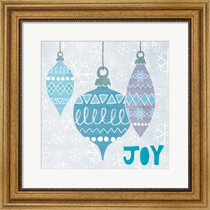 Framed Deck The Halls IV Print