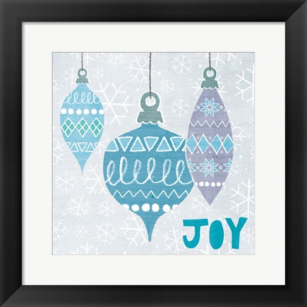 Framed Deck The Halls IV Print