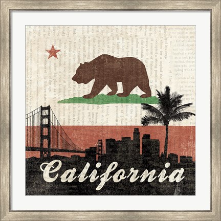 Framed California Print