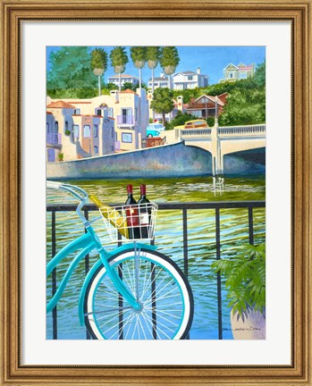 Framed Beach Cruisers Print