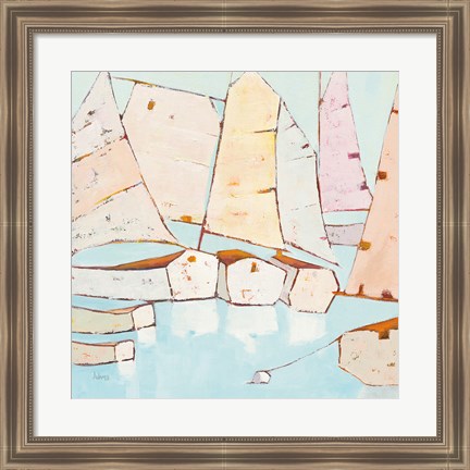 Framed Moored Print