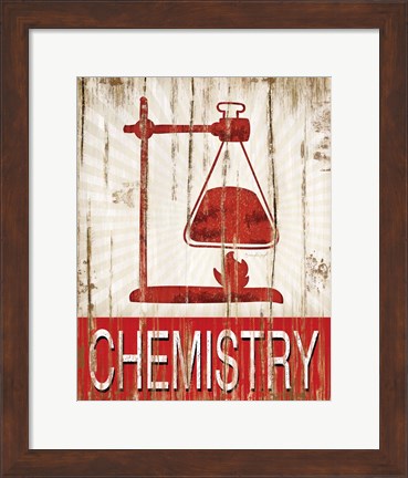 Framed Chemistry Print