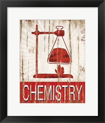 Framed Chemistry Print