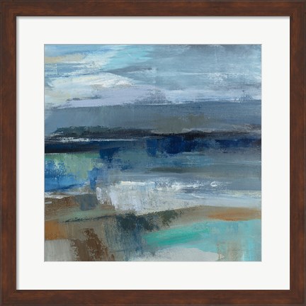 Framed Wave Crop II Print