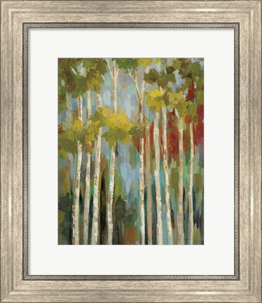 Framed Young Forest II Print