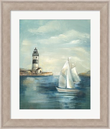 Framed Northeastern Breeze I Print