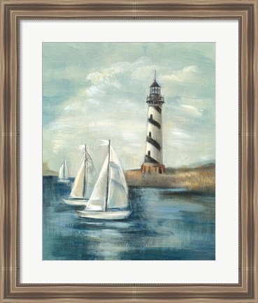 Framed Northeastern Breeze II Print