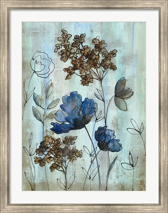 Framed Botanical Trio III Print