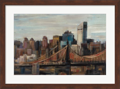 Framed Queensboro Bridge Print