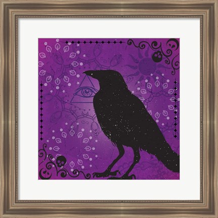 Framed Raven Print