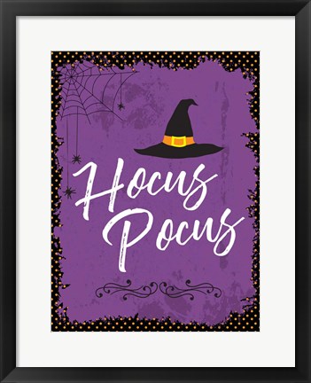 Framed Hocus Pocus Print