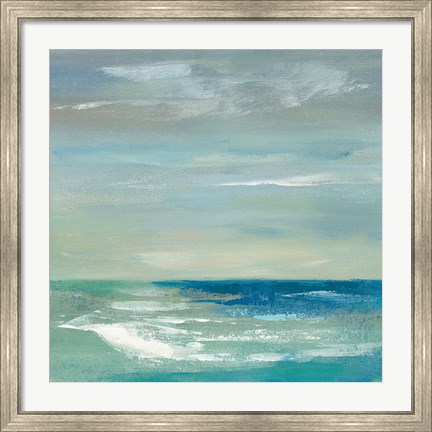 Framed Early Morning Waves I Print