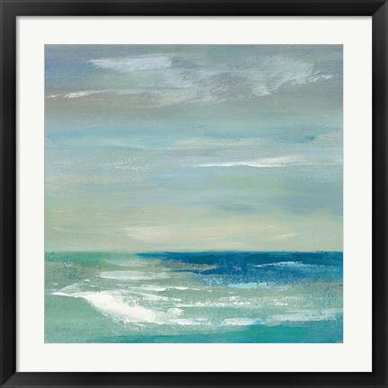 Framed Early Morning Waves I Print