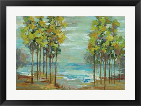 Framed Spring Trees Print