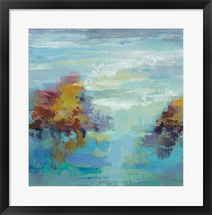 Framed Morning Mist I Print