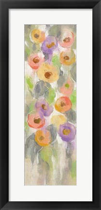 Framed Dreamy Flowers II Print