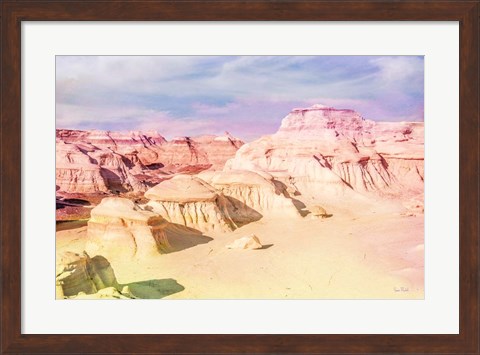 Framed Bisti Badlands Desert Wonderland II Print