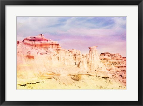 Framed Bisti Badlands Desert Wonderland III Print