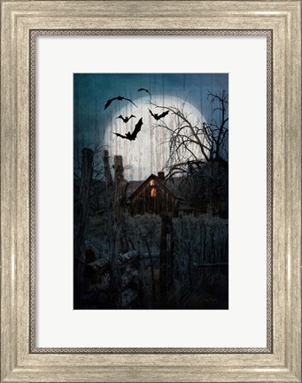 Framed Spook House Print