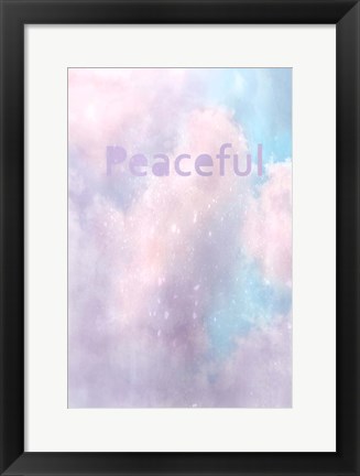 Framed Peaceful Print