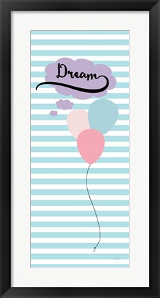 Framed Dream Balloons Print