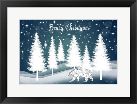 Framed Beary Christmas Print