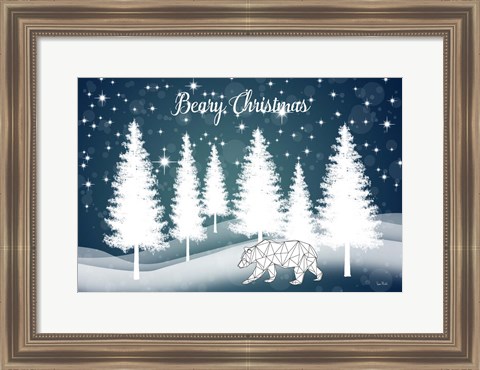 Framed Beary Christmas Print