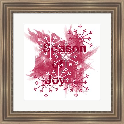 Framed Season of Joy Print