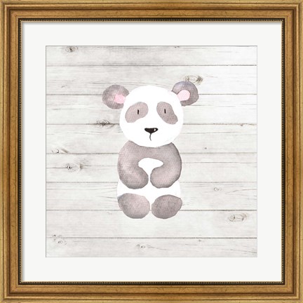 Framed Watercolor Panda Print