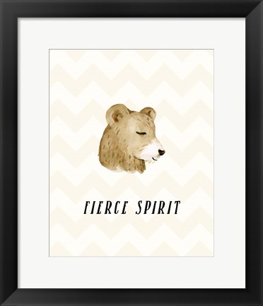 Framed Fierce Spirit Print