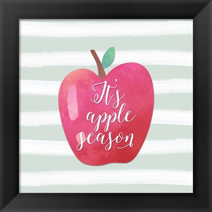 Framed It&#39;s Apple Season Print