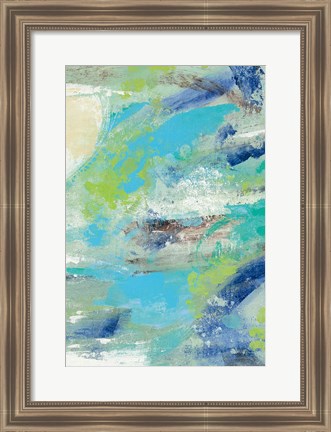 Framed River Whirlpool v2 II Print