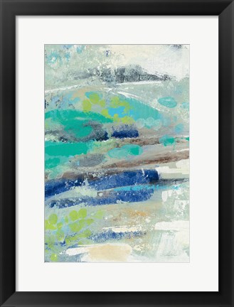 Framed River Whirlpool v2 III Print