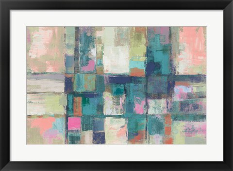 Framed Island Hues Bright Print