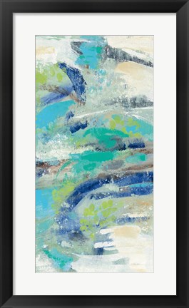 Framed River Whirlpool III Print