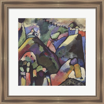 Framed Improvisation 9, 1910 Print