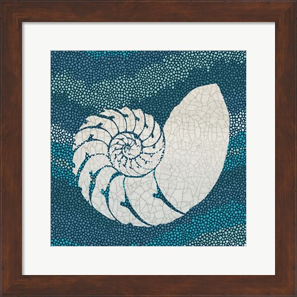 Framed Sea Glass III Print