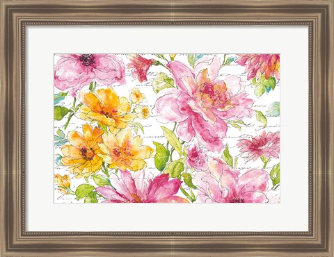 Framed Garden Splendor Print