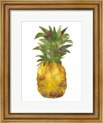 Framed Harriets Pineapple I Print