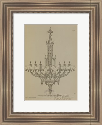 Framed Metal Work PL11 Print