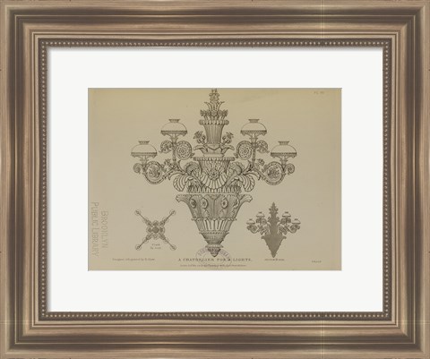 Framed Metal Work PL10 Print