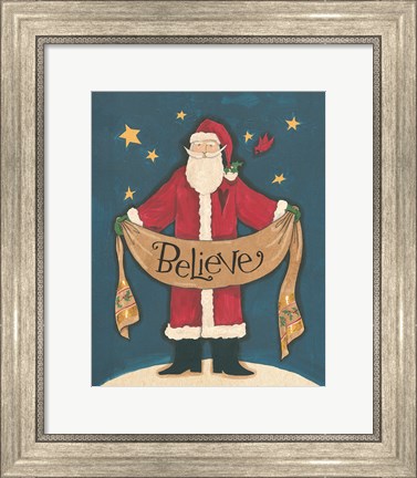 Framed Vintage St.Nick IV Print