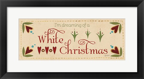 Framed Festive Tiles VI Print